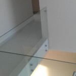 Barandal de cristal templado sistema adosado Barandal de cristal templado sistema adosado